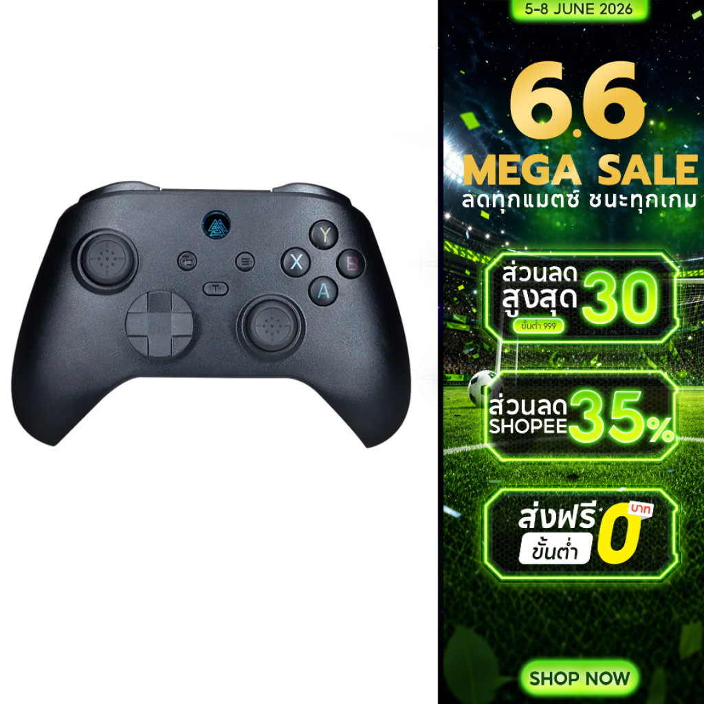 EGA TYPE J3 Hall Effect Gaming Controller จอยเกมมิ่งไร้สาย ของแท้รับประกันสินค้า 2 ปี