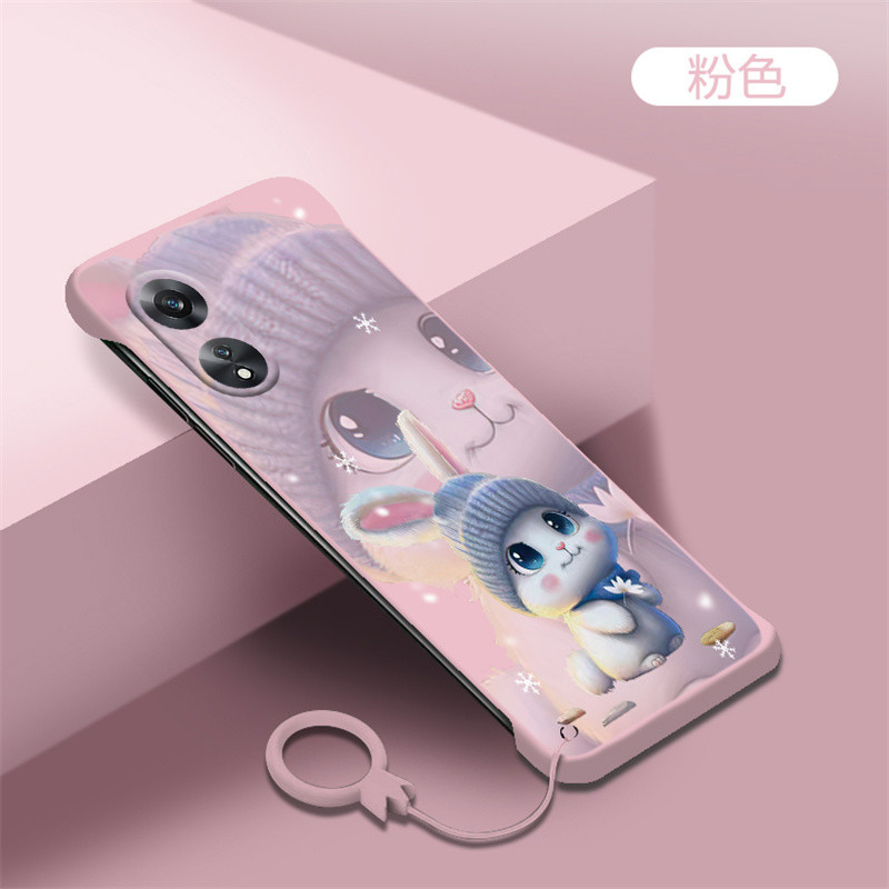 เหมาะสําหรับ oppoa58 เคสโทรศัพท์ r17 ปีกระต่าย r17pro ไร้ขอบ r15 Dreamland รุ่น Frosted r15x การกระจ
