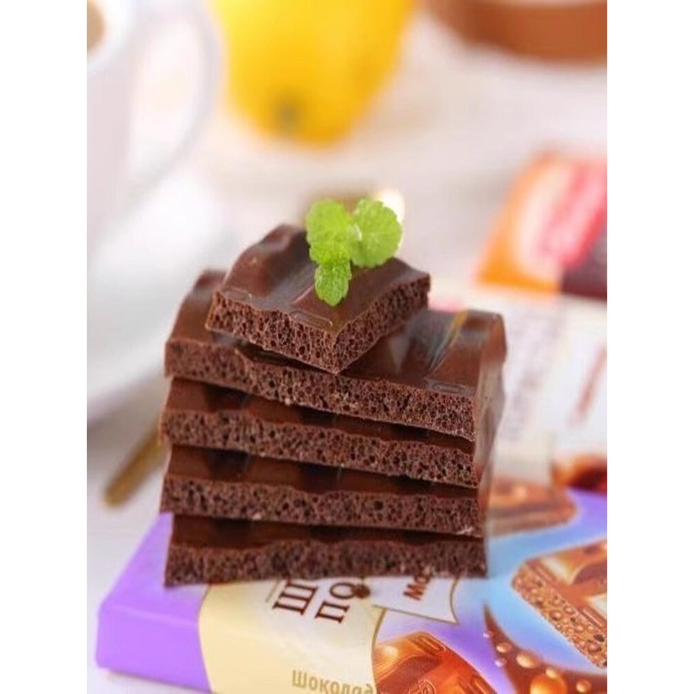รัสเซียนําเข้า Victory Dark Bubble Honeycomb Bubble Dark Chocolate Milk Chocolate Coco
