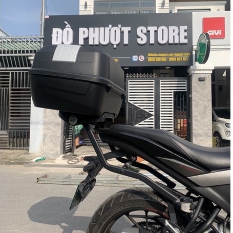 เคส Combo Baga Givi SRV และ B45NM สําหรับ Vixion 155 / FZ155i | ชุดพอร์ตที่ยอดเยี่ยมและท้ายรถ -