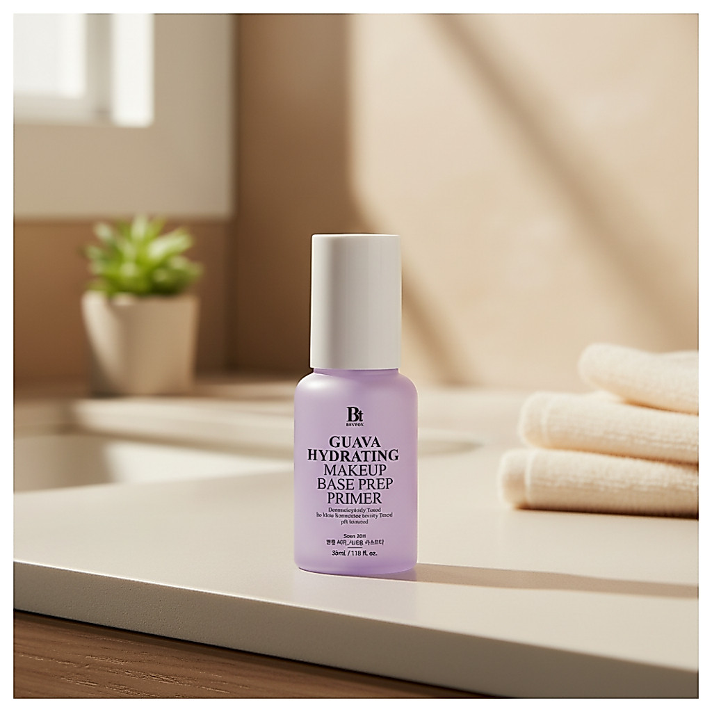 BENTON Guava Moisture Makeup Base Prep Primer 35ml, Hydrating Grip Primer