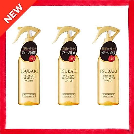 Tsubaki Premium Treatment Water, set of 3 bottles
