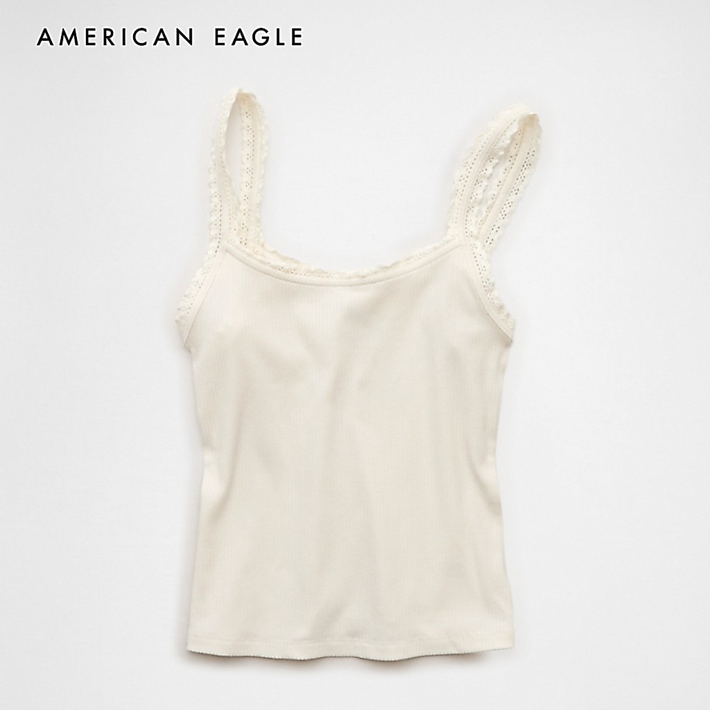 American Eagle Lace Strap Tank Top เสื้อกล้าม ผู้หญิง (NWTT 036-6353-131)