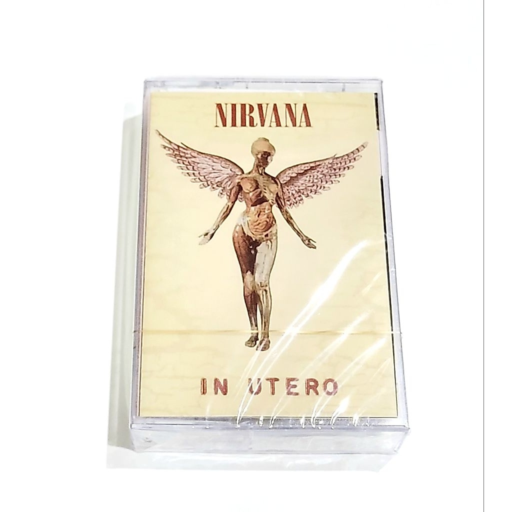 เทป​เพลง​ Cassette​ Tape​ เทป​คา​สเซ็ท​ Nirvana​ : In Utero​