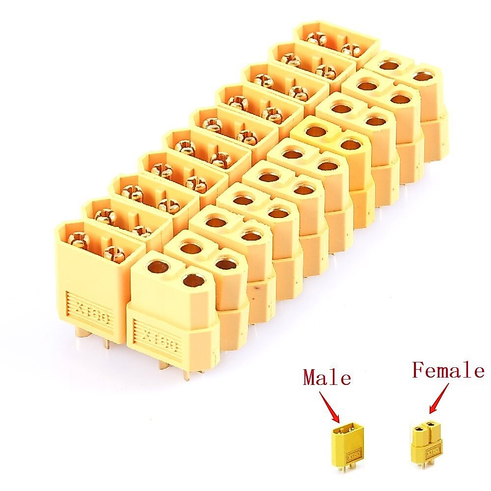 10 / 20pcs XT60 XT30 XT90 T ปลั ๊ กชายหญิง Bullet Connectors ปลั ๊ ก ( 5/10 คู ่ สําหรับ RC Quadcopter FPV Racing RC เครื ่ องบิน Lipo แบตเตอรี ่