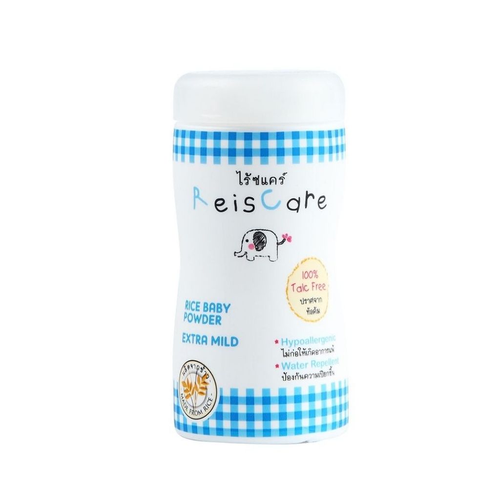 ไร้ซแคร์ แป้งเด็กเอ็กซ์ตร้าไมลด์ ReisCare Baby Powder Rice Care Extra Mild 40g.
