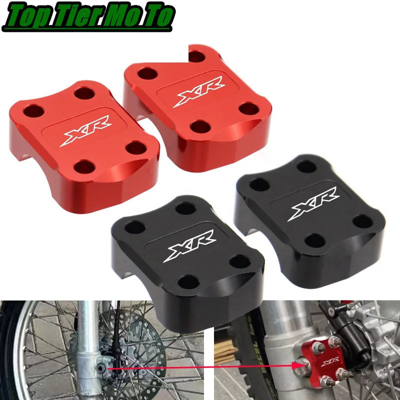 ใหม่สําหรับHONDA XR 400R 650L XR400R XR650L XR400 XR650 ด้านหน้าส้อมเพลาผู้ถือClampอุปกรณ์เสริมรถจัก