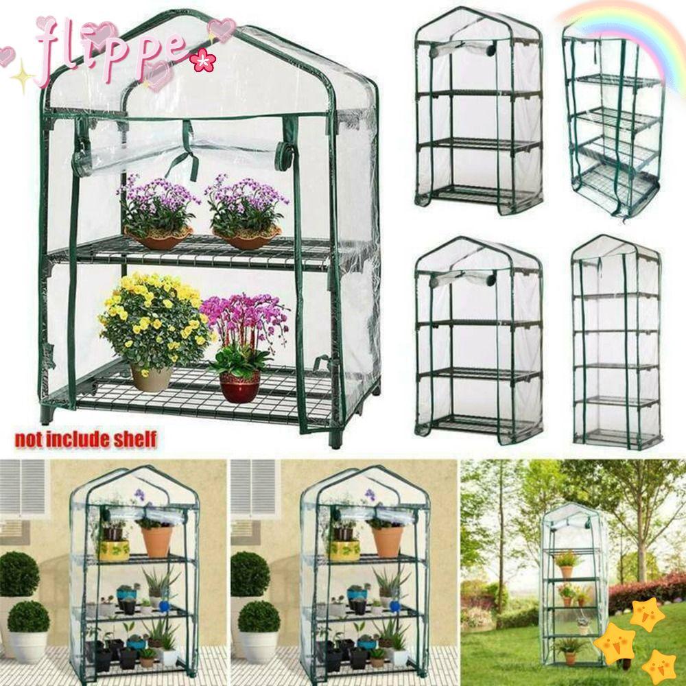 ผ้าคลุมเรือนกระจก FIPE, พลาสติกใส PVC Grow Bag, กันน้ํา 2/3/4/5 ชั้น Outdoor Sunroom