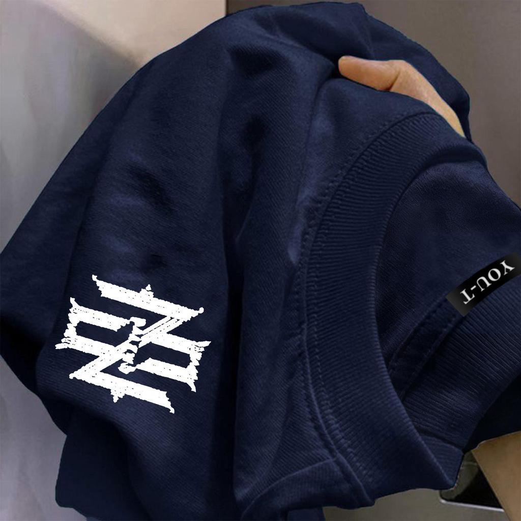 Y-T เสื้อยืดชาย เสื้อยืด oversize ผ้าฝ้าย100% ไม่ต้องรีดผ้า สวมใส่สบาย วินเทจ ผ้านิ่ม ลาย "Gothic style”