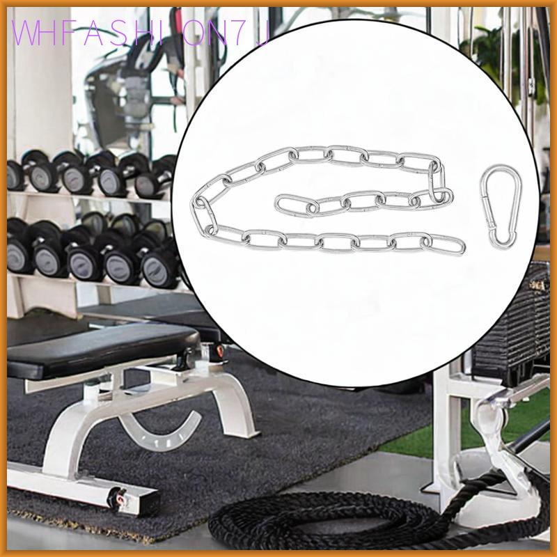 [whfashion7j] Pulldown Bar Extension Chain เครื่องออกกําลังกายสิ่งที่แนบมา Wearproof Workout Chain