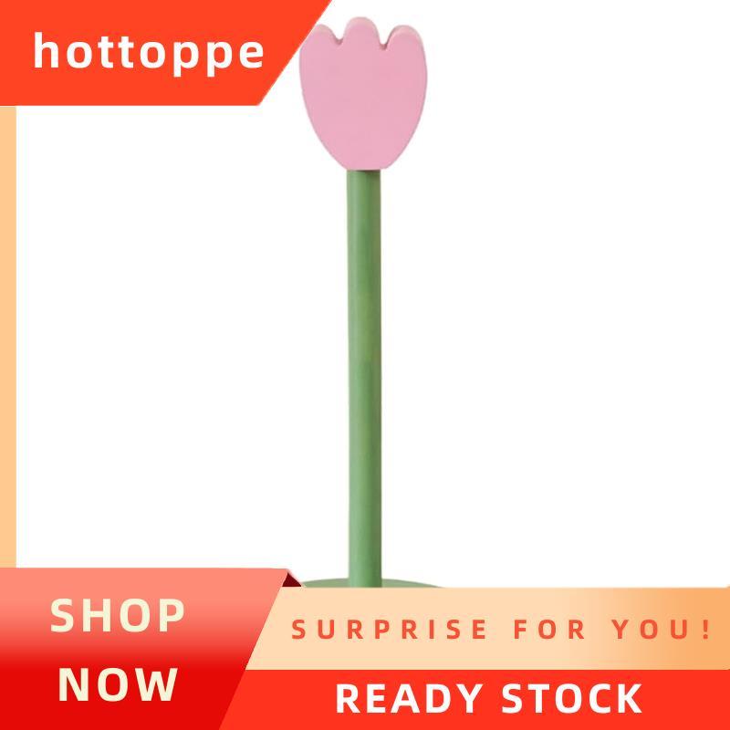 hottoppeWood Kitchen Roll Paper Towel Holder Wooden Tulip Style Vertical Stand Bathroom Tissue Paper