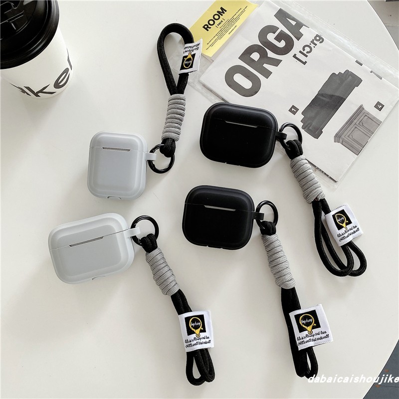 สีทึบเรียบง่ายความรู้สึกระดับไฮเอนด์เหมาะสําหรับ airpods4 เคสป้องกันผู้ชายผู้หญิง pro รุ่นที่สอง air