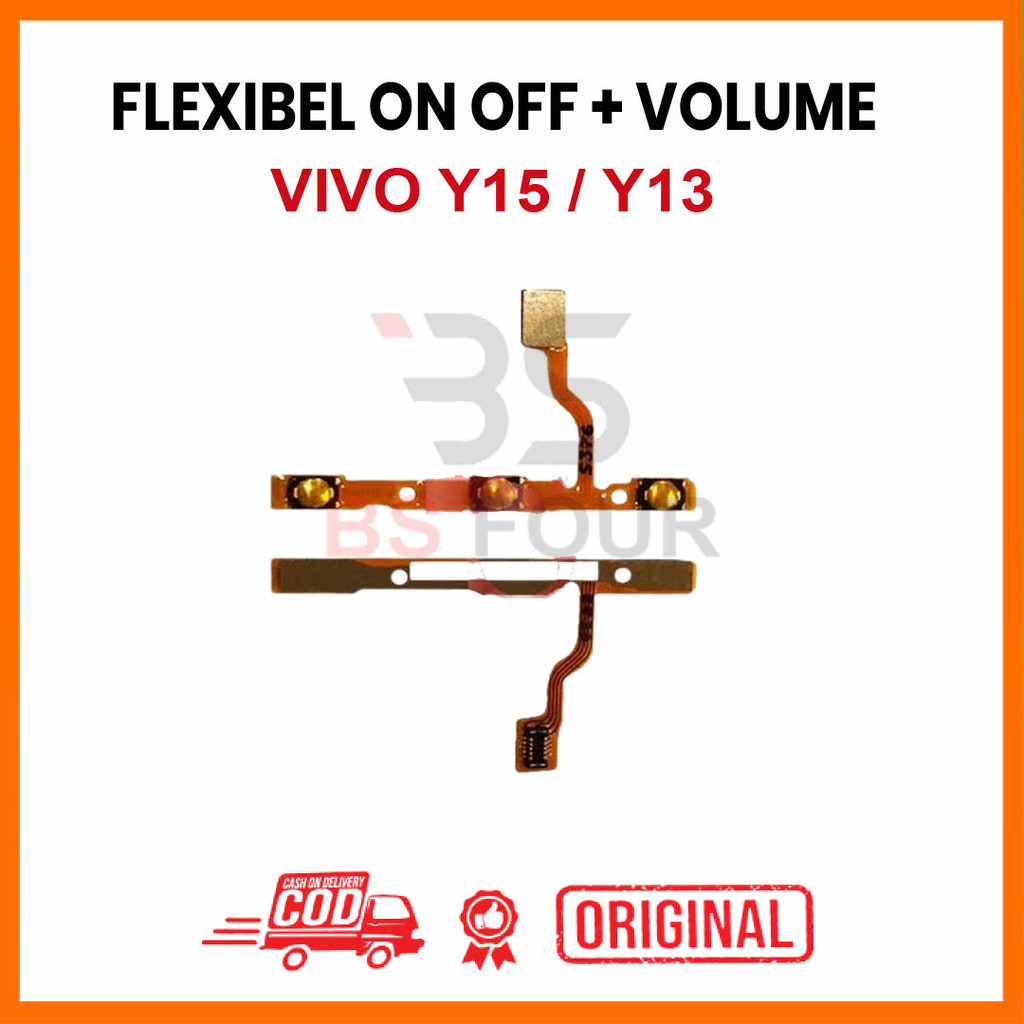 FLEXIBLE ON OFF + VOLUME VIVO Y15 / Y13 ต้นฉบับ