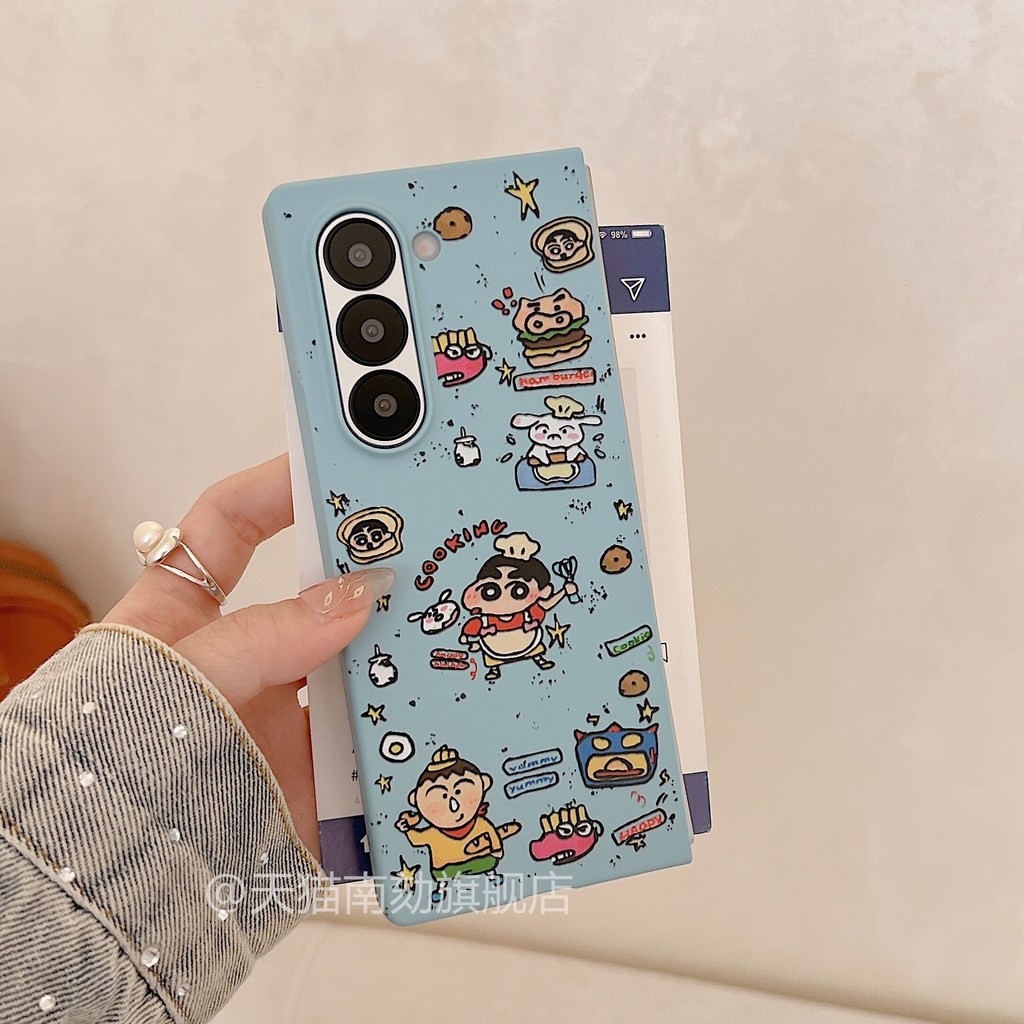 เหมาะสําหรับ Samsung zfold เคสโทรศัพท์หน้าจอซ้อนกว้าง purse23w25v3 Glory magic24 Heart Series World 
