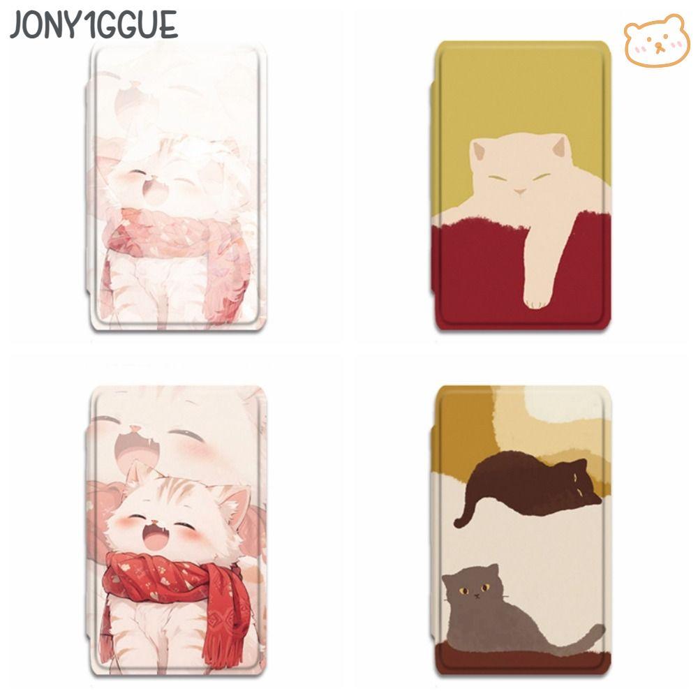 JONY1GGUE ฝาครอบป้องกัน, แมวน่ารัก Anti-fall Kitty Magnetic, พรีเมี่ยมความงาม Anti Scratch เคสกันกระแทก Folio Shell สําหรับ XTEINK X4/X3