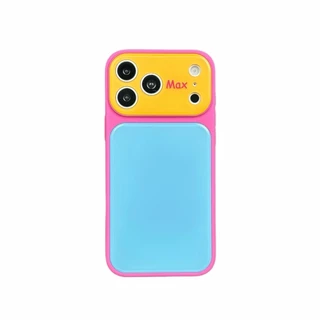 สีประกบอะคริลิเคสโทรศัพท์สําหรับ ไอโฟน 17 มือโปร สูงสุด 16 15 14 กันกระแทกป้องกันปลอก
