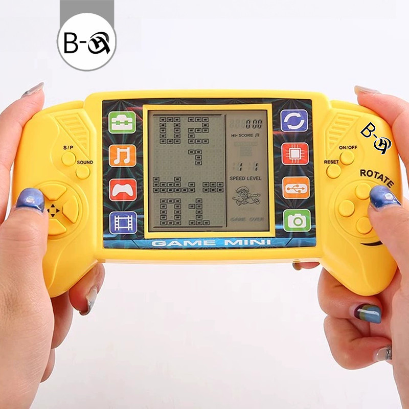 BHQ เกมคอนโซลของเล่น Tetris 3.5 นิ้วหน้าจอขนาดใหญ่ เครื่องเกมย้อนยุค Educational toys