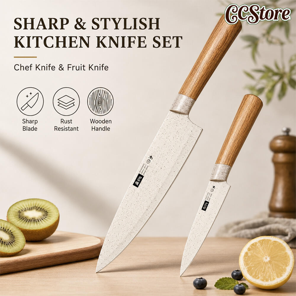 Kitchen knifeเซทมีดทำครัวสีขาวเคลือบเซรามิก เซทมีด