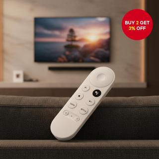 Universal Voice Remote Control for Google Chromecast 4K Snow Smart TV Replacement G9N9N GA01920-US