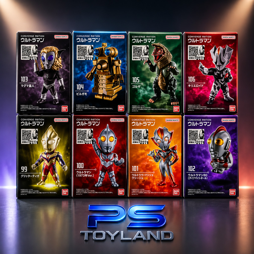 CONVERGE MOTION ULTRAMAN 14 Set of 8 ชุดละ 8 แบบ
