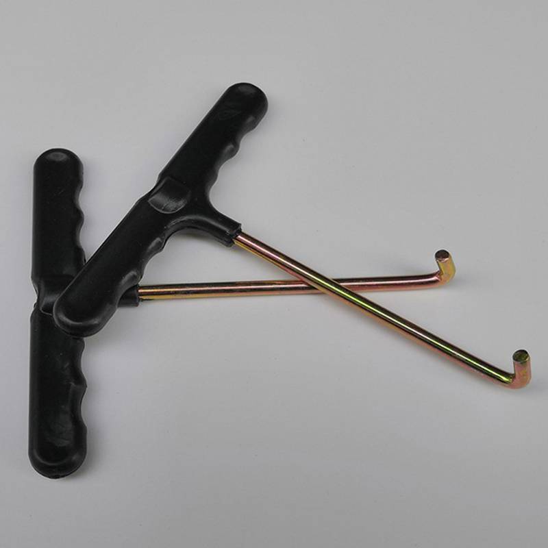 Setad 1 PC แทรมโพลีนสปริงดึงเครื่องมือแทรมโพลีน T Hook รูปที่ 3