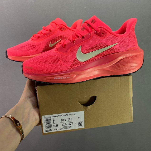 รองเท้ากีฬาผู้หญิง Tocj Pegasus 41 รองเท้าวิ่ง Pegasus 39 FD2773-600
