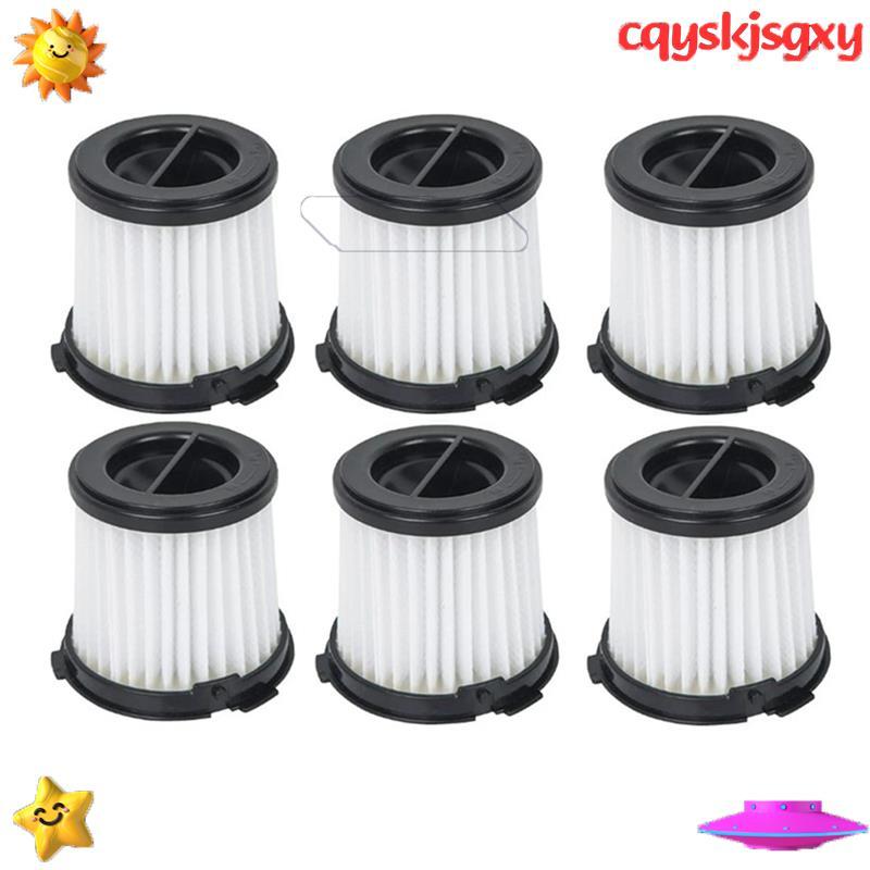 6PCS HEPA Filter สําหรับ WX030 / WX035 เครื่องดูดฝุ่นเปลี่ยนล้างทําความสะอาดได้กรองอะไหล่ cqyskjsgxy