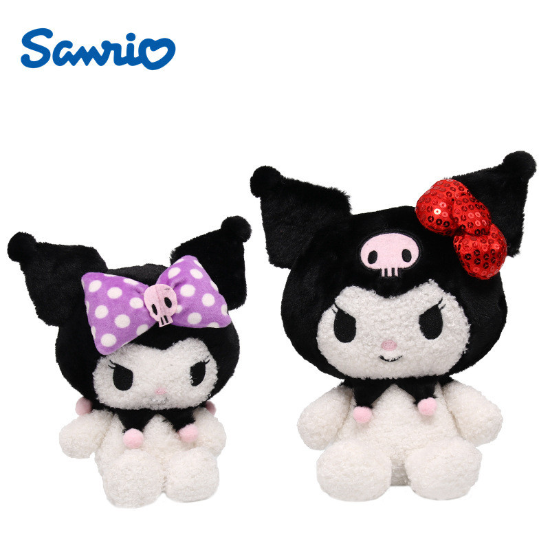 Sanrio Kuromi ตุ๊กตาของเล่นตุ๊กตา Kuromi หมอนตุ๊กตา Claw Machine 5.27 ALE