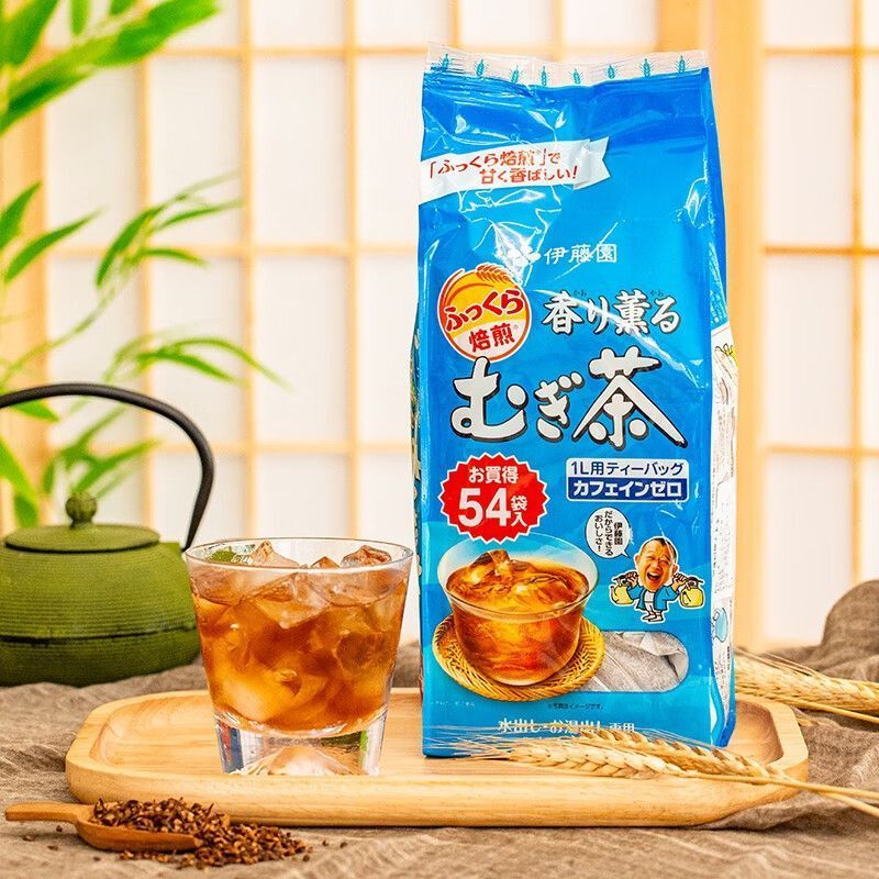 2026 ใหม่จากประเทศญี่ปุ่น Ito Garden (ITOEN) ข้าวบาร์เลย์ถุงชาข้าวบาร์เลย์เบเกอรี่ชนิดชาข้าวบาร์เลย์