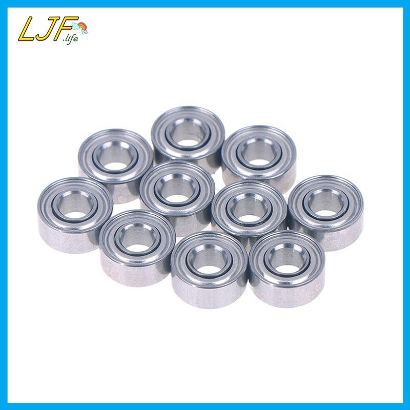 LJF 10pcs 683ZZ 3*7*3 มม.แบริ่งขนาดเล็ก Chrome เหล็ก 683 ZZ 2Z 683Z ภายใน Bore 3 มม.ขนาดเล็ก Deep Gr