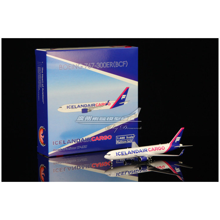 .Phoenix 11786 bank空 สินค้า 波音 B767-300ER TF-ISH 1:400