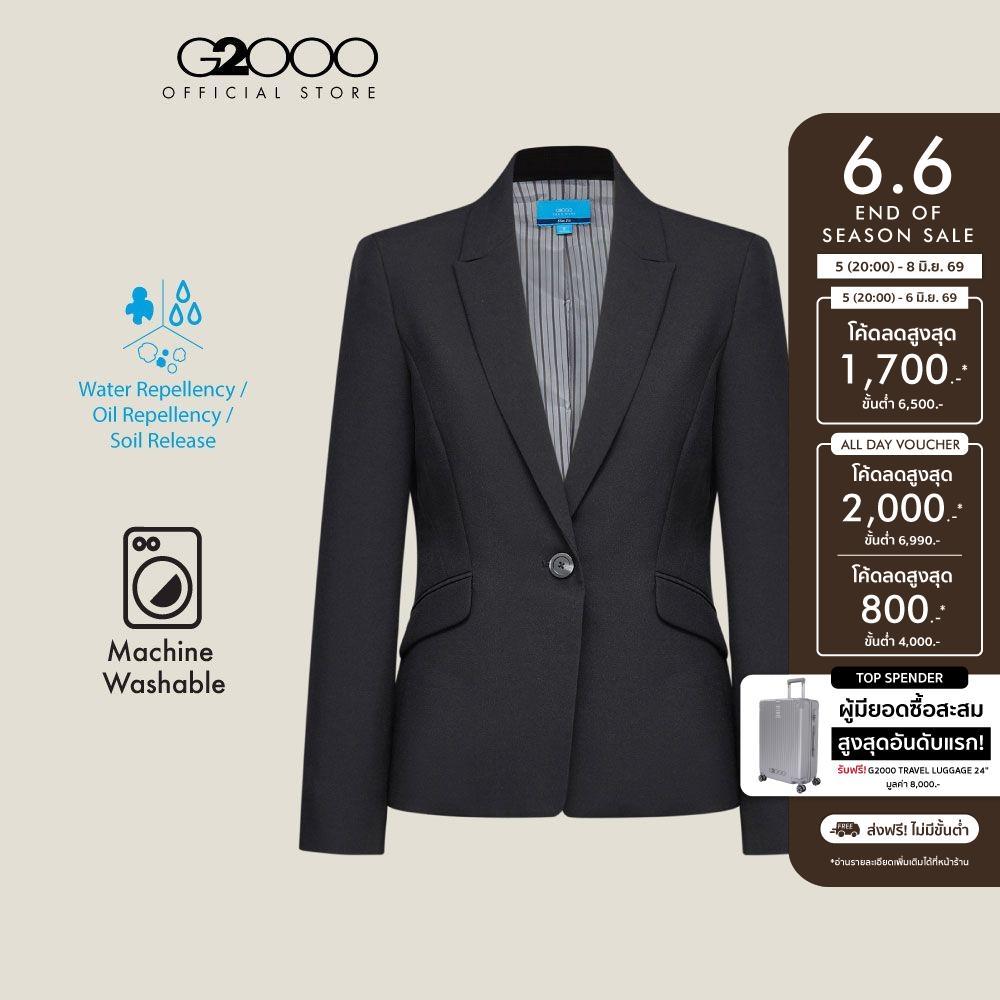 G2000 เสื้อสูทสำหรับผู้หญิง Slim Fit รุ่น 5121100399 Black