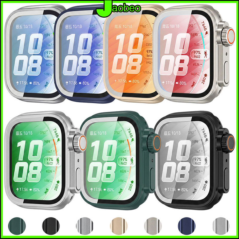 เคสพีซีกระจกนิรภัย for Huawei Fit 5 4 3 / 5 4 Pro เคส Anti-Scratch ฝาครอบกันชนฟิล์มป้องกันหน้าจอ
