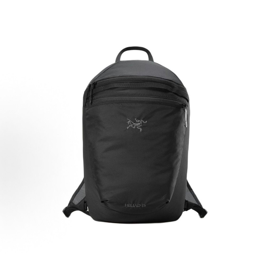 Birds Home 15L Heliad Sports น้ําหนักเบาทนต่อการสึกหรอกันน้ํากระเป๋ากลางแจ้งไนลอนสีดําผู้ชายผู้หญิง 