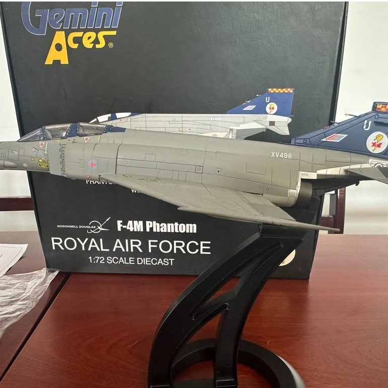 Gemini Aces Aces Royal Air Force 92nd Squadron ใช้ FGR.2 Station Defense Wilden Latte West Germany ย
