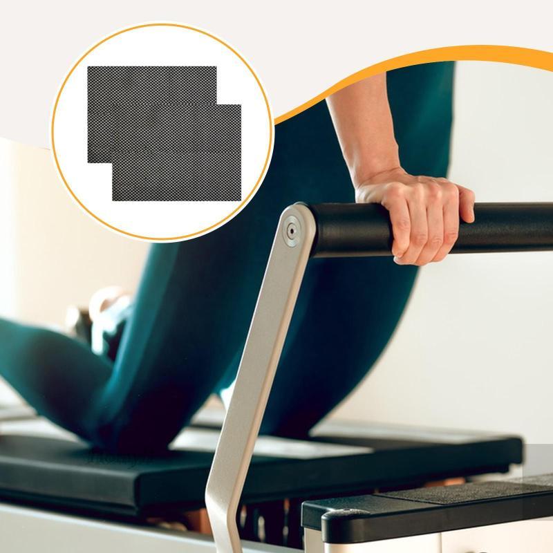 [Homyl1] Pilates Traction Gripper Mat Nonslip Anti Slip Fitness Pad สําหรับ Home Gym Pilates Reforme