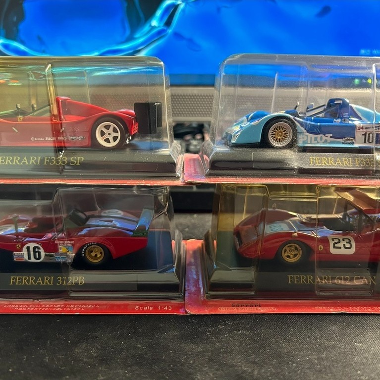 Ixo althally Series 1/43 Ferrari F333SP (สีแดง) F333SP (สีน้ําเงิน) 312PB (ขายแล้ว) 612CAN AM รุ่น ด