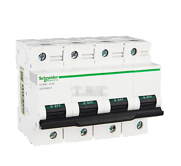 SZ C120 เซอร์กิตเบรกเกอร์ขนาดเล็ก C120H 4P D 63A A9N19807 4P | 63A | ดี | 10KA
