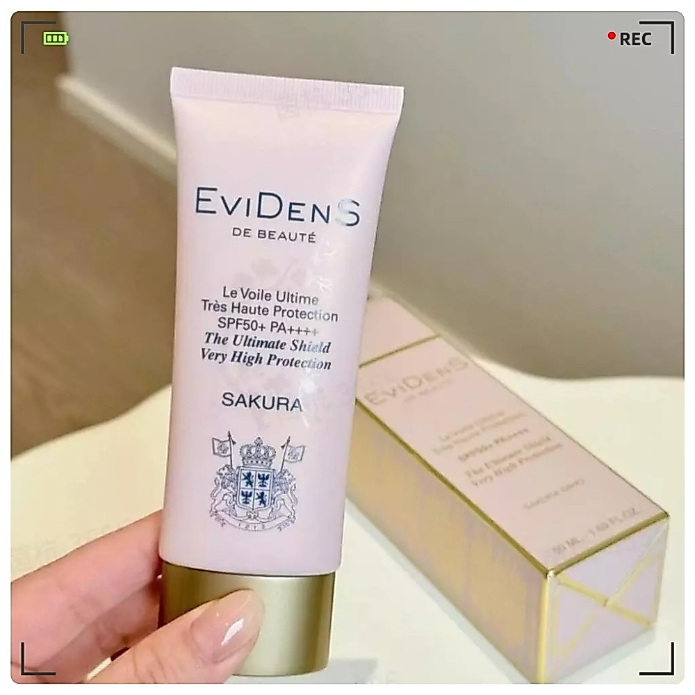 FOR EVIDENS DE BEAUTE Oxygen Sunscreen Makeup 50ml Clear SPF 50 กันน้ําและกันเหงื่อ