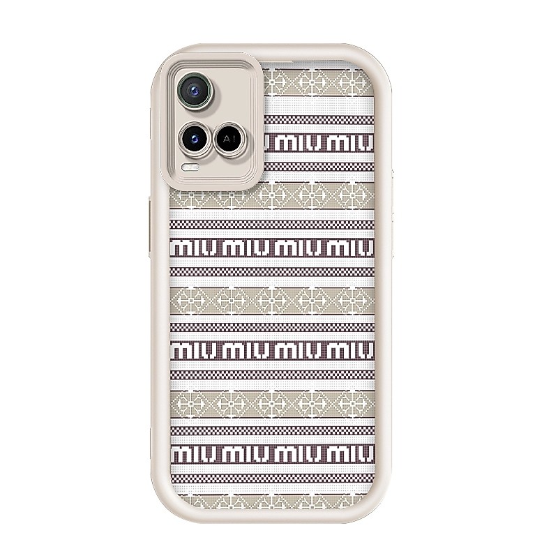 สําหรับ Vivo Y21/Vivo Y21s,Miu ตัวอักษรภาพรวมเคสป้องกันโทรศัพท์