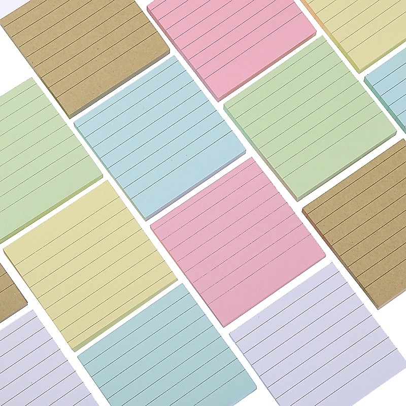 70 หน้า/เซ็ต Soild Color Memo Pad Diy Kawaii เครื่องเขียนโรงเรียนเครื่องเขียนชุดอุปกรณ์สํานักงาน Notepad น่ารัก Sticky Notes