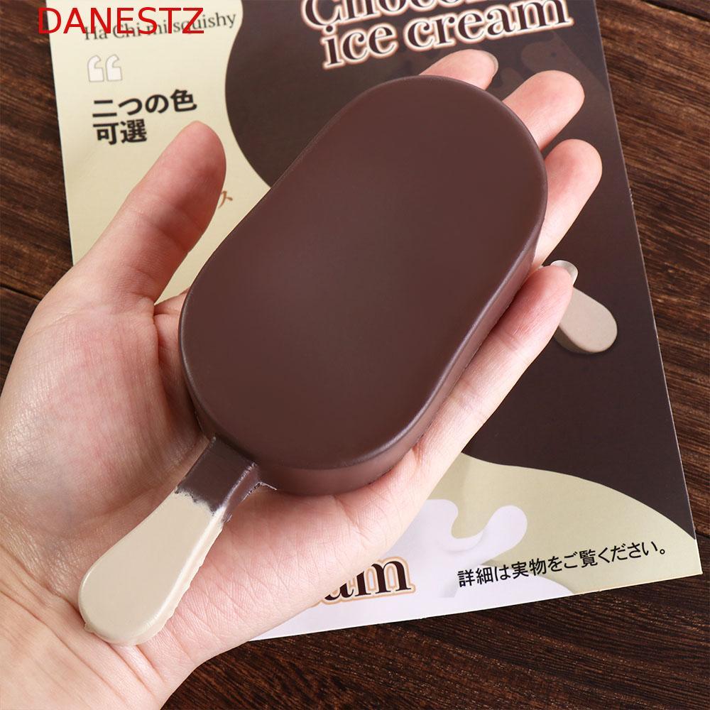 DANESTZ Milk Popsicle Pinch Toy, Super soft Milk Popsicle Vent Squeeze Toys, Slow Risings Toy Creative ที่น่าสนใจช้า Rebound จําลองหยิกของเล่นเด็ก
