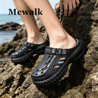 MCWALK กีฬากลางแจ้งรองเท้าแตะผู้ชายที่ถอดออกได้กันลื่นทนต่อการสึกหรอดูดซับแรงกระแทกสบาย MC621