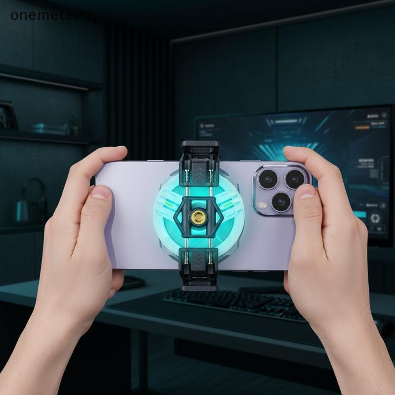 EM P5 Universal โทรศัพท์มือถือ Cooler Ba คลิปปรับยืดหยุ่น Ba Clippatible พร้อมความร้อนแม่เหล็กต่างๆ 