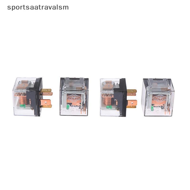 (GOOD) รีเลย์รถยนต์กันน้ํา 12v/24v 100a 4pin/5pin spdt รีเลย์รถยนต์ควบคุม (ใหม่)