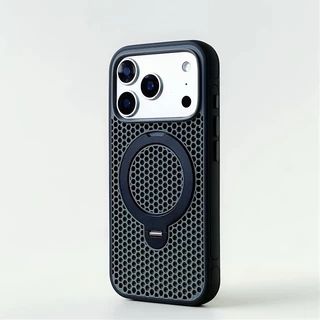 cooling/วงเล็บโลหะ/Matte acrylic hard Case/สีส้มเข้ากันได้สําหรับiPhone 11 12 13 14 15 16 17 Pro MaxกรณีผิวสําหรับiPhone 16 15 14 Plusปกหลัง