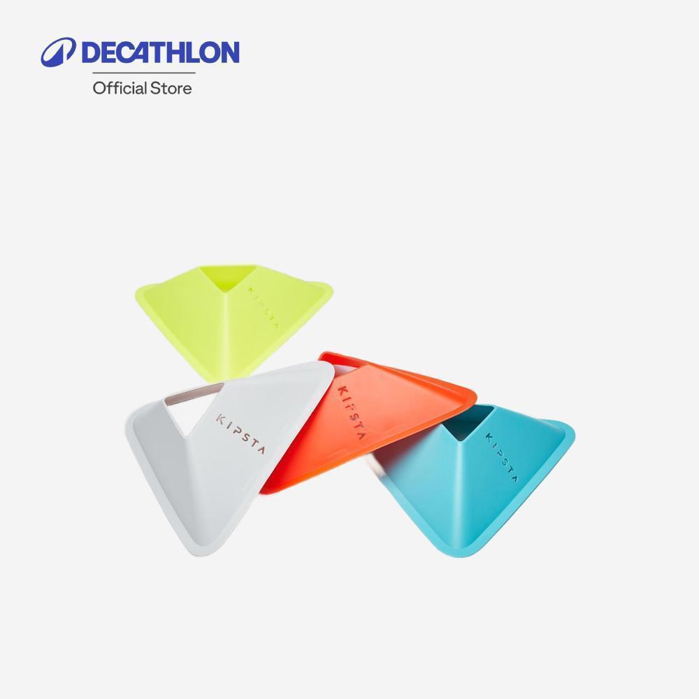 Decathlon Essential Pack Of 40 Flat Markers ชุดมาร์กเกอร์แบบแบนสำหรับซ้อมบอล รุ่น Essential 40 ชิ้น 4 สี - Multi Color