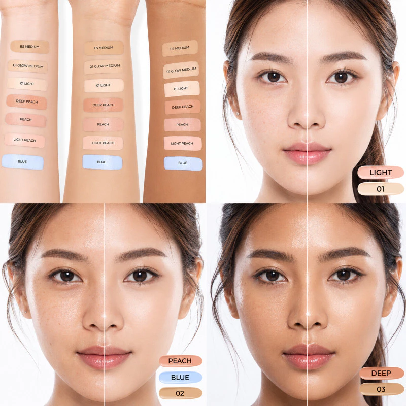 BEAUTILAB A2P Concealer Peach Corrector Blue Corrector 2.5g thumbnail 7