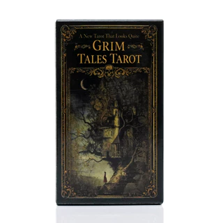 Grim Tales ไพ่ทาโรต์ 78 ชิ้น Egnlish 10.3*6 ซม