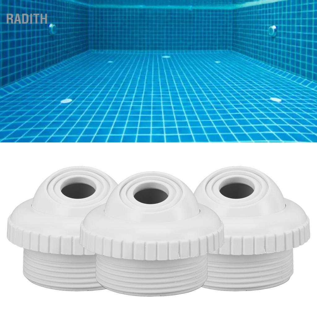 Radith Mingzhe 3PCS สระว่ายน้ำสปา Jet หัวฉีดน้ำทิศทาง Inlet ว่ายน้ำสุทธิ FITTING Eyeball โดย 419C